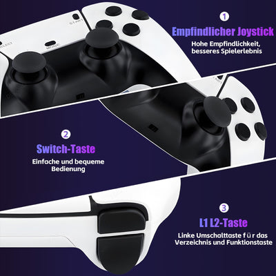 M15 Retro Konsole 4k, Tragbare Video Emulator Spielekonsole mit eingebauten 50000+ Klassische Spiele 28 Emulatoren, Plug and Play Spiel Stick für TV mit 2 x 2.4G Spiel Kontrolleure(128G)