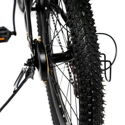 Tagowao 20 Zoll Kinderfahrrad, 7 Speed Mountainbike Kinder Fahrrad, Verstellbares MTB Fahrrad für Jungen, Mädchen und Kinder, Grün