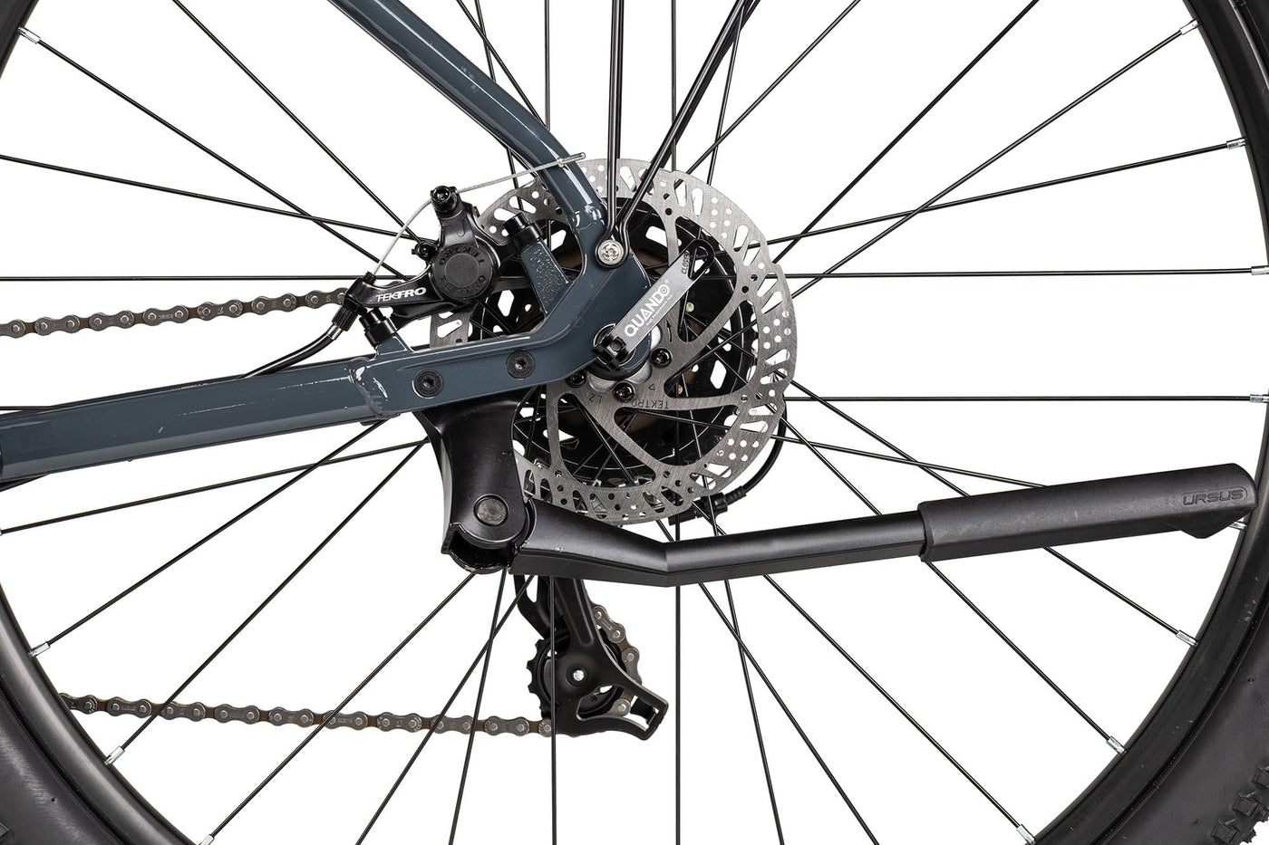 Axess Sandee ATB | straßentaugliches Herren-Mountainbike | MTB-Hardtail | 14-Gang Schaltung | Mechanische Scheibenbremsen, Farbe:Grey, Rahmengröße:19 Zoll