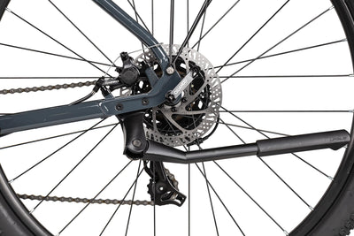 Axess Sandee ATB | straßentaugliches Herren-Mountainbike | MTB-Hardtail | 14-Gang Schaltung | Mechanische Scheibenbremsen, Farbe:Grey, Rahmengröße:19 Zoll