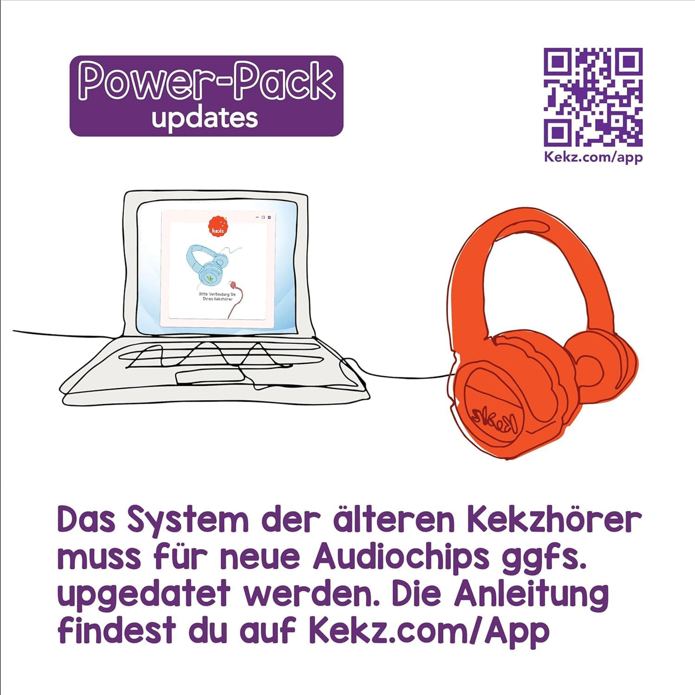 Kekz Starterset Premium Helene Fischer: Kekzhörer Blau inkl. Helene Fischer-Die schönsten Kinderlieder, Cookie Crew Hörspiel & Wunderkekz (Kopfhörer für Kinder, Reisekopfhörer für unterwegs & zuhause)