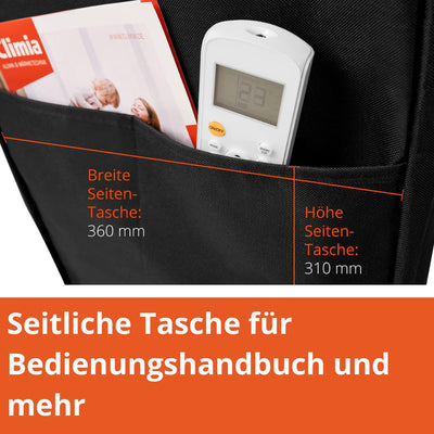 Climia CMK 2600 mobiles Klimagerät mit ökologischem Kühlmittel, 3-in-1 Klimaanlage – Aircondition, Ventilator und Luftentfeuchter