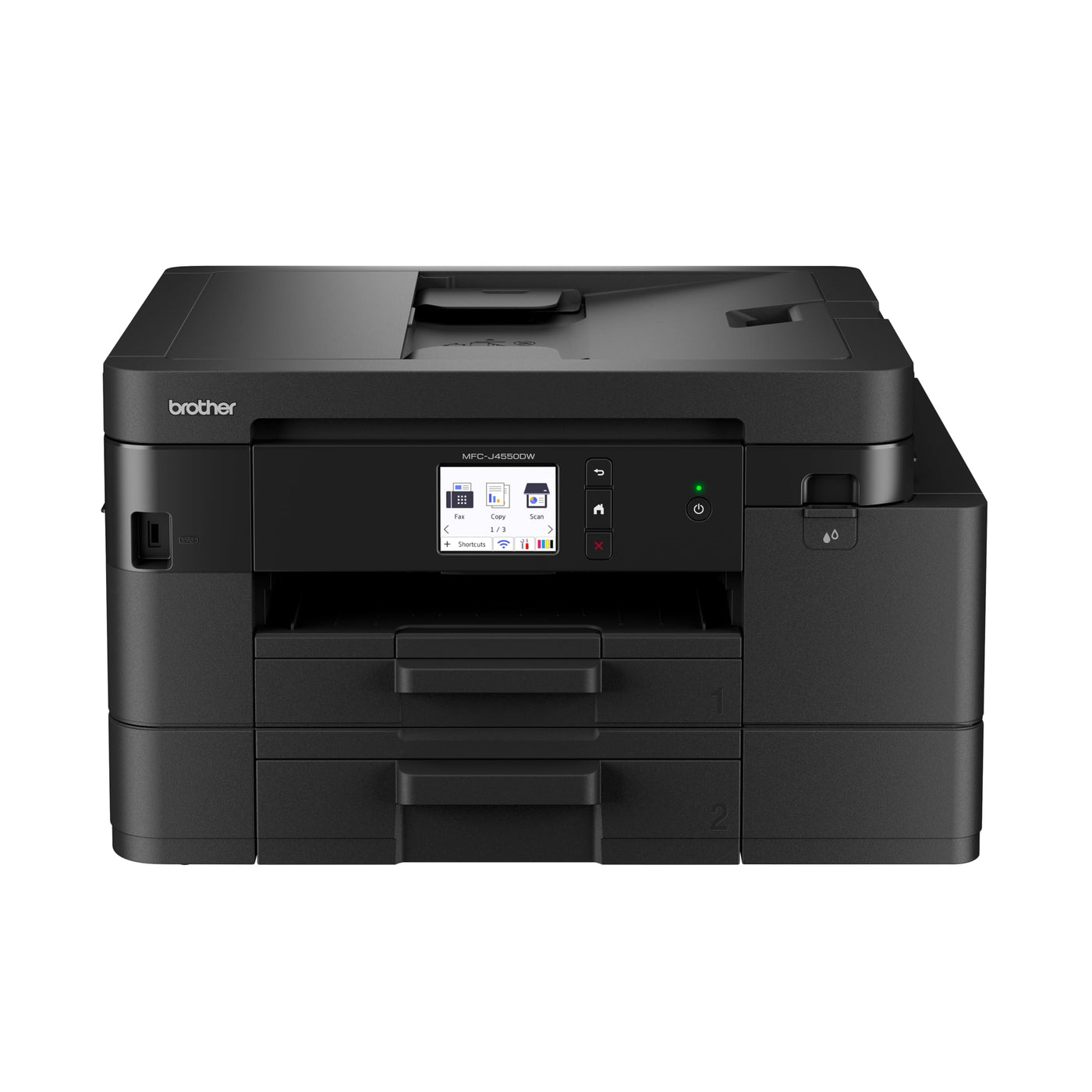 BROTHER MFC-J4550DW A4 Kabelloser Tintenstrahldrucker | All-in-One (Drucken/Kopieren/Scannen) | WLAN/USB 2.0 | A4 | Duplexdruck | Fotos | Inklusiv Tinte | UK-Stecker