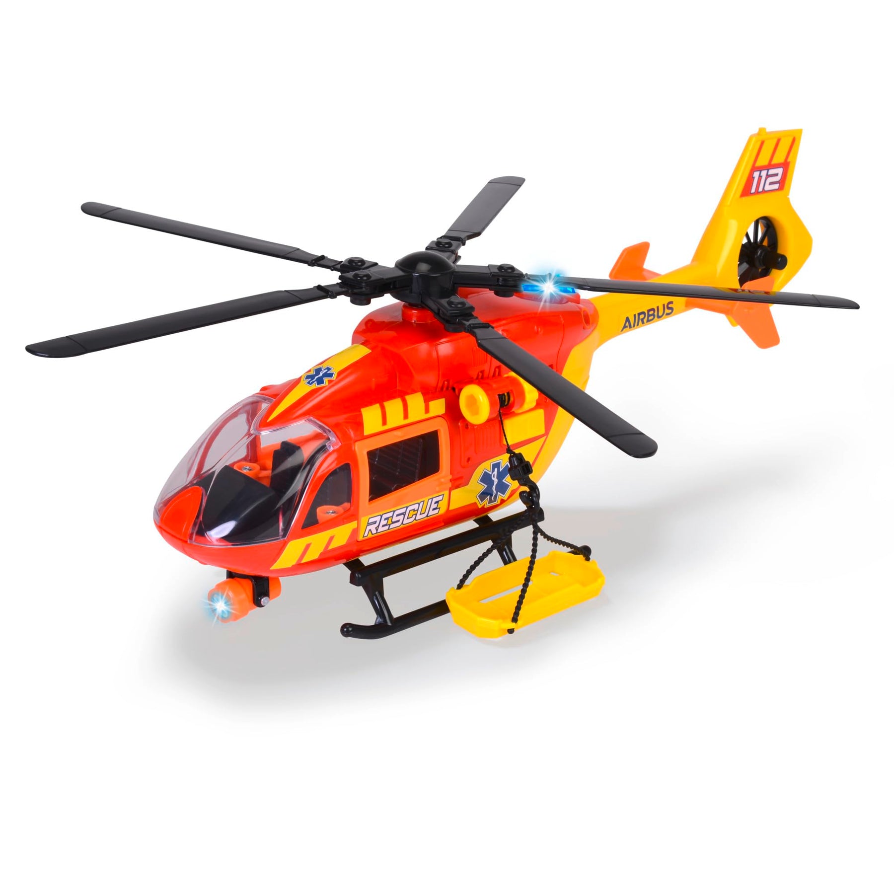 spielzeug hubschrauber groß Dickie Toys Rettungs-Hubschrauber Airbus H145 3 Jahren für Jungen mit