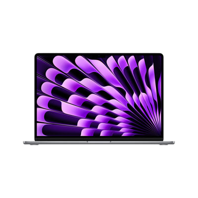 Apple 2024 15" MacBook Air Laptop mit M3 Chip: 15,3" Liquid Retina Display, 8 GB gemeinsamer Arbeitsspeicher, 512 GB SSD Speicher, beleuchtete Tastatur, 1080p FaceTime HD Kamera, Touch ID, Space Grau