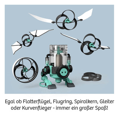 Kosmos 621339 Flybots, faszinierende Flugobjekte, Technik Physik Experimentierkasten für Kinder ab 8 Jahre