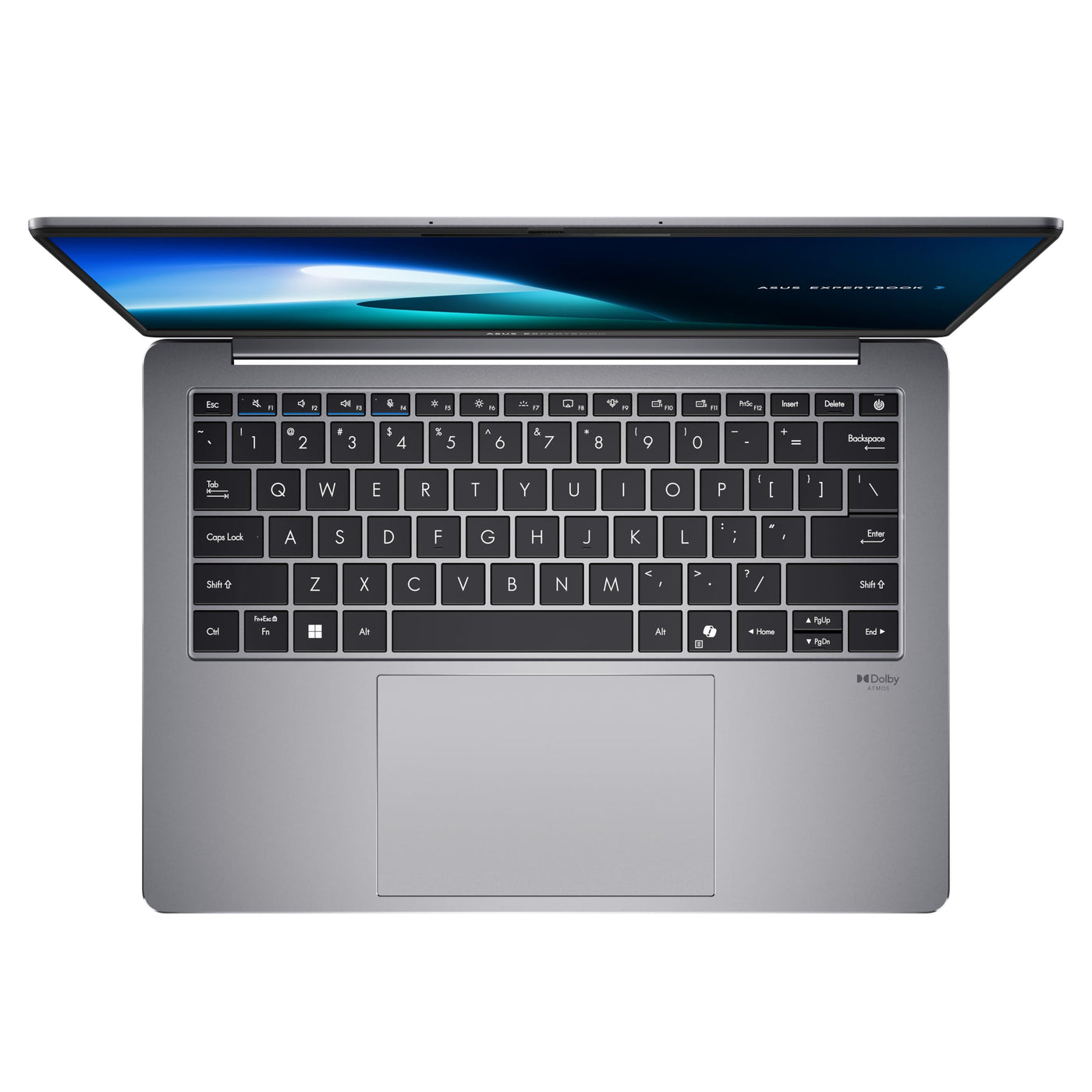 ASUS ExpertBook P5 AI Laptop I 14" WQXGA Touch-Display | Intel® Core™ Ultra 5 226V I 16 GB RAM I 512 GB SSD I Intel® Arc™ 130V I Windows 11 Pro I QWERTZ Tastatur I Misty Grey