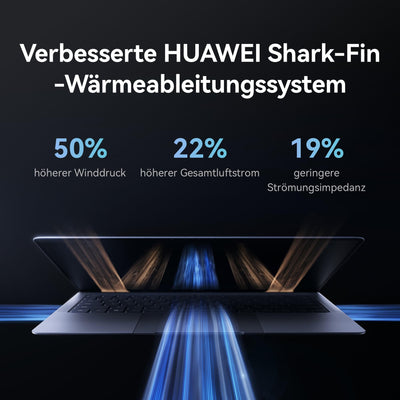 HUAWEI MateBook X Pro Core Ultra, 980 g Ultraleicht hautberuhigende Metallgehäuse, Intel Core Ultra 9 Prozessor, 14,2 Zoll OLED Real Colour Display, 32GB + 2TB, Morandi Blue