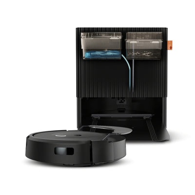 iRobot Roomba Combo 10 Max – Saugroboter 2-in-1 mit Station – Selbstentleerung/Befüllen und Reinigung des Wischtuchs – Kartographie & speichert die Umgebung – erkennt & vermeidet Objekte