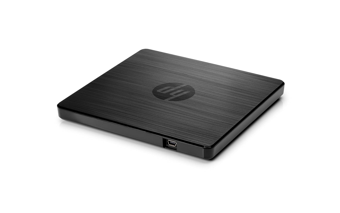 HP externes CD-/ DVD Laufwerk inkl CD und DVD Brenner mit USB Anschluss (F6V97AA) schwarz