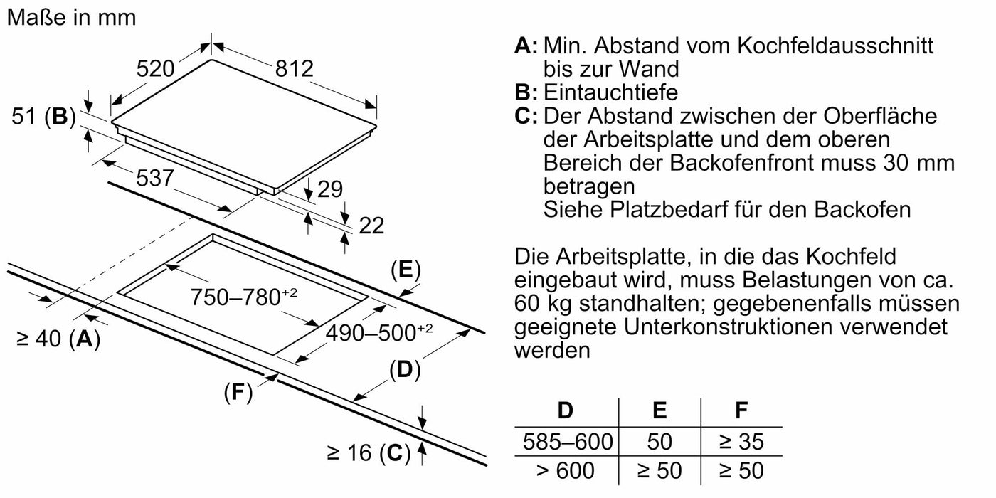Siemens EX875LYC1E iQ700 Induktionskochfeld (autark), 80 cm breit, varioInduktion Plus freie Platzwahl, power Move Plus voreingestellte Leistungsstufen, powerBoost schnelleres Kochen