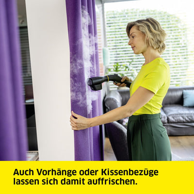 Kärcher Dampfglätter, Kunststoff, passend für alle Kärcher Dampfreiniger, besonders trockener und heißer Dampf, schwarz