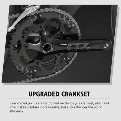 SAVADECK Rennrad Carbon, Warwind3.0 rennrad Herren 700c Carbon Rahmen,Gabel und Sattelstütze mit Shimano SORA R3000 18 Gänge Fahrrad Carbon rennrad für Herren Damen und Jungen (Schwarz, 56cm)