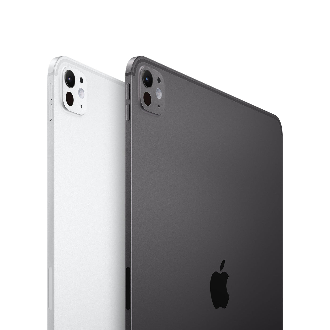 Apple 13" iPad Pro (M4): Ultra Retina XDR Display, 256 GB, 12 MP Querformat Frontkamera/12 MP Rückkamera, LiDAR Scanner, WLAN 6E, Face ID, Batterie für den ganzen Tag, Standardglas – Space Schwarz
