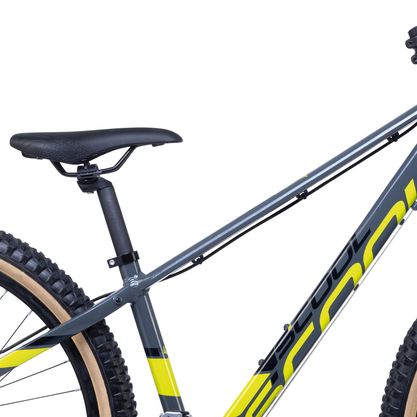 S'Cool Xroc Disc Alloy 26R 24S Kinder Mountain Bike (40cm, Grau/Gelb)