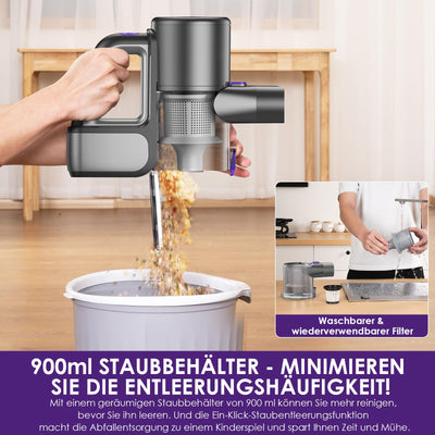 Suirviz Kabelloser Staubsauger