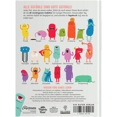 Ein gutes Gefühl: Gefühlstagebuch für Kinder. Gefühle verstehen - Achtsamkeit lernen - Tagebuch schreiben. Mit Aufklebern und Bastelideen