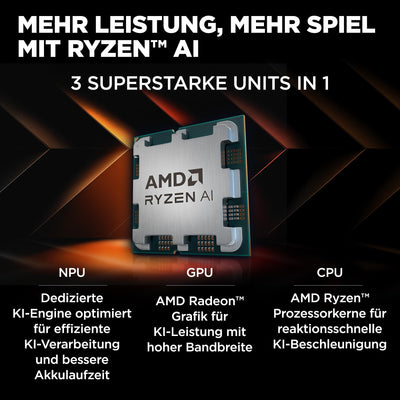 HP Omen Gaming Laptop | 17,3 Zoll FHD-Display - 144 Hz | AMD Ryzen 9 8945HS| 16 GB DDR5 RAM (2x8 GB) | 1TB SSD | NVIDIA GeForce RTX 4060 (8GB) | QWERTZ | Windows 11 Home | Shadow Black