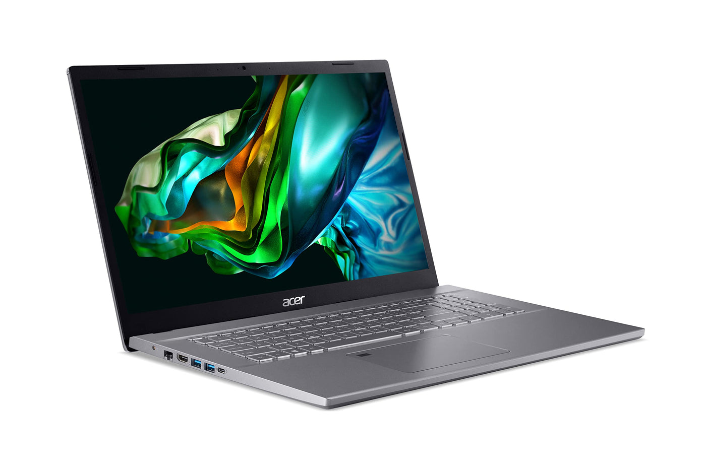 Acer Aspire 5 (A517-53-79JY) Laptop | 17,3" FHD Display | Intel Core i7-12650H | 16 GB RAM | 1 TB SSD | Intel UHD Grafik | Windows 11 | QWERTZ Tastatur | grau