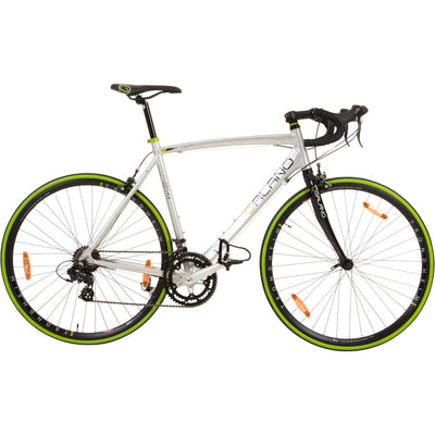 Galano 700C 28 Zoll Rennrad Vuelta Sti 4 Rahmengrößen 2 Farben, Rahmengrösse:59 cm, Farbe:grau/grün