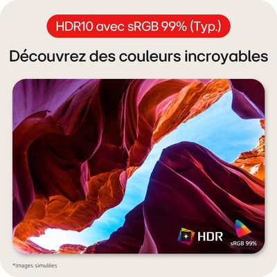 LG Electronics 34WR50QK-B.AEU UltraWide 1800R Curved QHD Monitor 34", 3440 x 1440, 21:9, 5ms GtG, 100 Hz, HDR10, 99% sRGB, PBP-Modus, OnScreen Control, AMD FreeSync - Schwarz