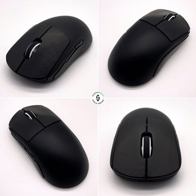 SensoryBoost Grip Tape Set für Logitech G PRO X Superlight 1 & 2 (+ extra Grip-Pad) Schweißabsorbierend, extrem rutschfest, Ultradünn (0.5mm) Selbstklebend & Rückstandsfrei - Gaming Maus Zubehör