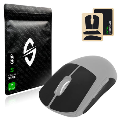 SensoryBoost Grip Tape Set für Logitech G PRO X Superlight 1 & 2 (+ extra Grip-Pad) Schweißabsorbierend, extrem rutschfest, Ultradünn (0.5mm) Selbstklebend & Rückstandsfrei - Gaming Maus Zubehör