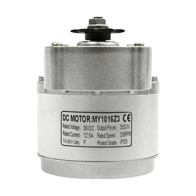 EUAIIPull Elektro Fahrrad Motor Umbausatz 36V 350W DC Conversion Twist Kit mit Brushless Motor und Controller E-Bike-Umrüstung 3-Gang-Schaltung Elektrofahrrad