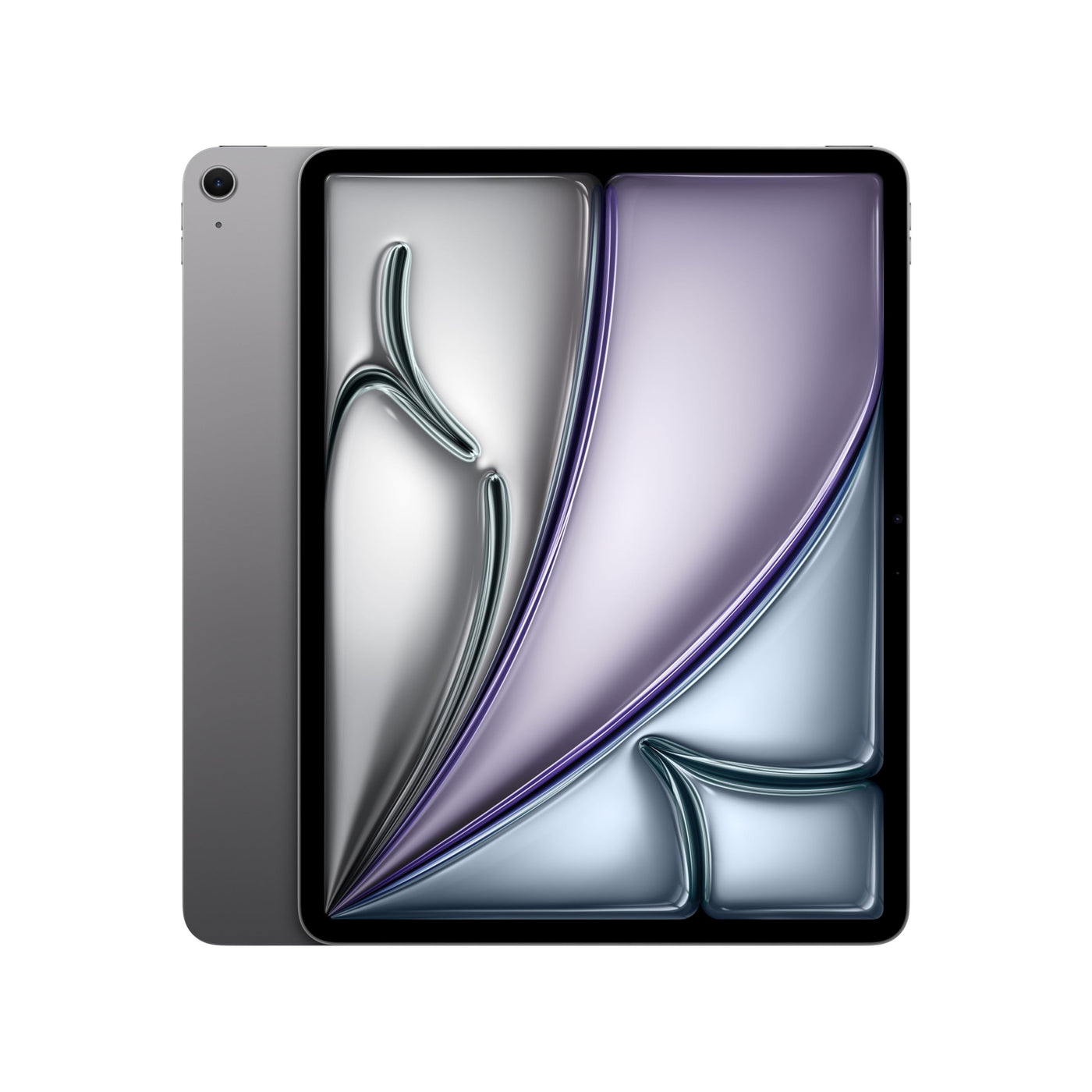 Apple 13" iPad Air (M2): Liquid Retina Display, 256 GB, 12 MP Querformat Frontkamera/12 MP Rückkamera, WLAN 6E, Touch ID, Batterie für den ganzen Tag – Space Grau