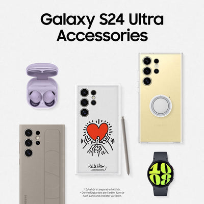 Samsung Galaxy S24 Ultra AI Smartphone, Android-Handy ohne Vertrag, 12GB RAM/256GB Speicher, 200-MP-Kamera, S Pen, Lange Akkulaufzeit, Titanium Violet, 3 Jahre Herstellergarantie