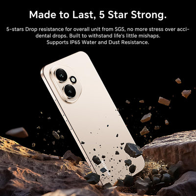 HONOR 400 Smartphone 5G 512GB/8GB RAM, 200MP Ultra-Klare AI Kamera, 6,55 Zoll AMOLED Display 120Hz 5000Nits, Snapdragon 7 Gen 3, 5170mAh Akku, IP65, Dual-SIM, NFC, Android 15, Schwarz