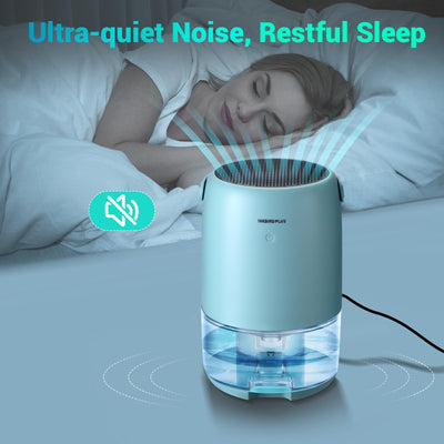 Inkbird Luftentfeuchter, 1100ml Luftentfeuchter Elektrisch, Extrem Leise, 7 Farbige LED Leuchten, Ausschaltschutz, Tragbarer Luftentfeuchter Kleiner für Badezimmer, Schlafzimmer, Keller, Zuhause