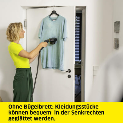 Kärcher Dampfglätter, Kunststoff, passend für alle Kärcher Dampfreiniger, besonders trockener und heißer Dampf, schwarz