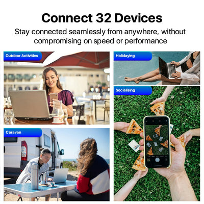 ZTE U10S Pro Blue, 4G+LTE Mobile Wi-Fi 6, freigeschalteter, kostengünstiger tragbarer Reiserouter, verbindet 32 Geräte, 3000 mAh, 10 Stunden Akkulaufzeit, läuft in Allen weltweiten Netzwerken