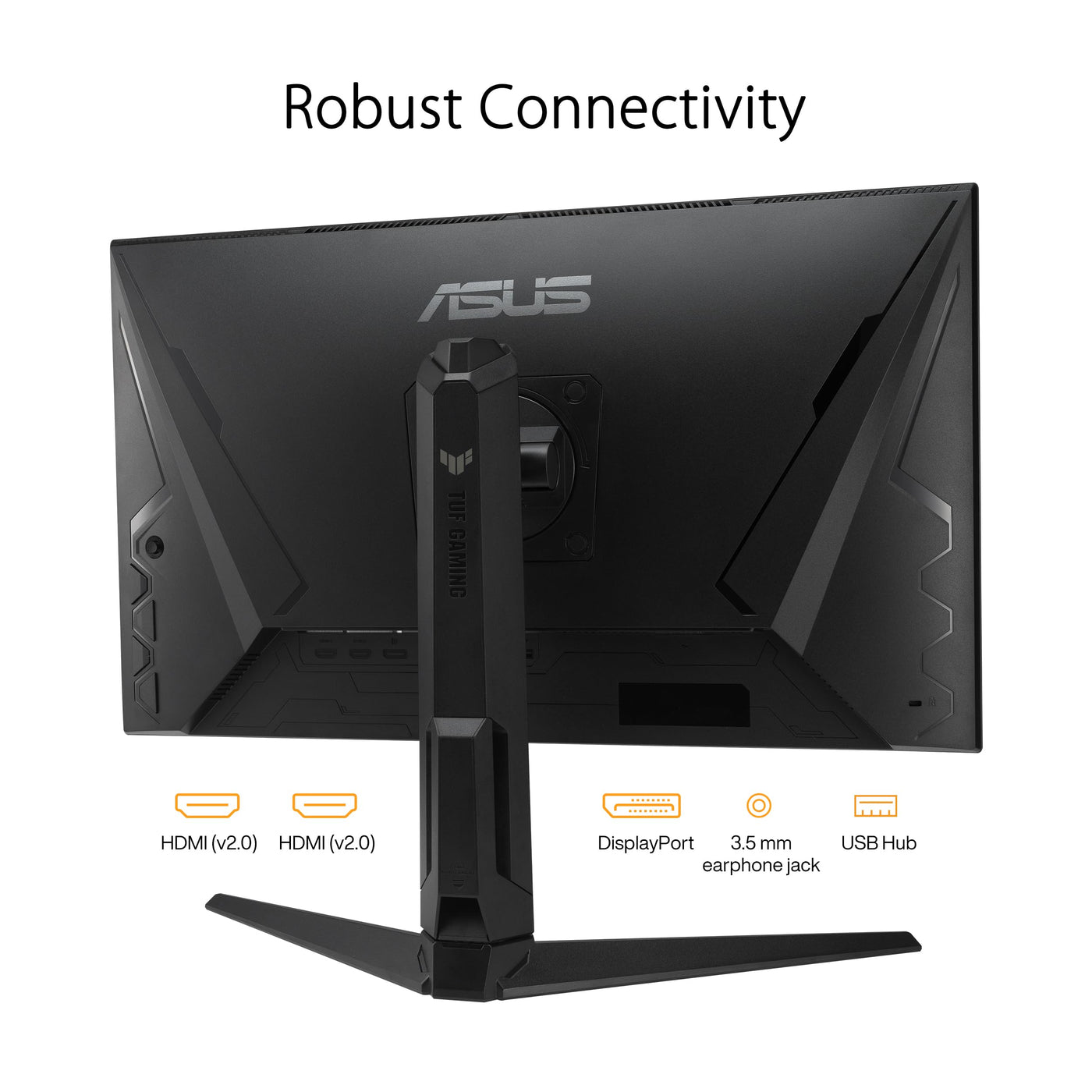 ASUS TUF Gaming VG27AQML1A - 27 Zoll WQHD Monitor - 260 Hz, 1ms GtG, G-Sync, FreeSync, Adaptive Sync, ELMB, GameFast, DisplayHDR 400 - Fast-IPS, 16:9, 2560x1440, USB, DP, HDMI, ergonomisch, Speaker