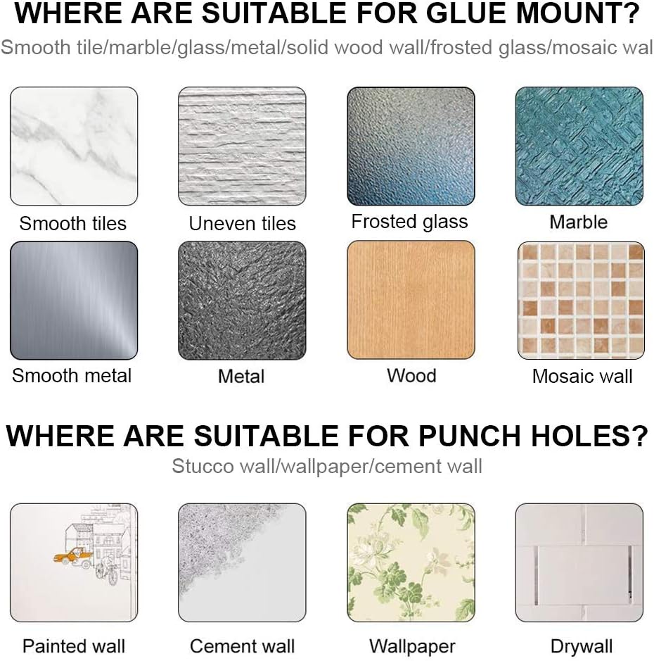 LIVEHITOP Kleiderstange Wand, Faltbarer Wäscheständer Zubehör Kleiderbügel Hakenstange Stange Aluminium für Badezimmer Schlafzimmer Hotel (Schwarz, 2)