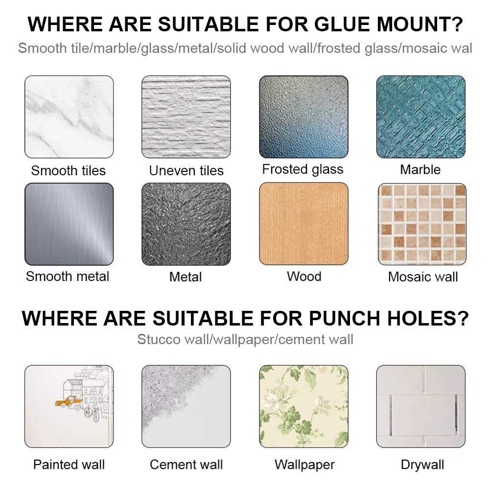 LIVEHITOP Kleiderstange Wand, Faltbarer Wäscheständer Zubehör Kleiderbügel Hakenstange Stange Aluminium für Badezimmer Schlafzimmer Hotel (Schwarz, 2)