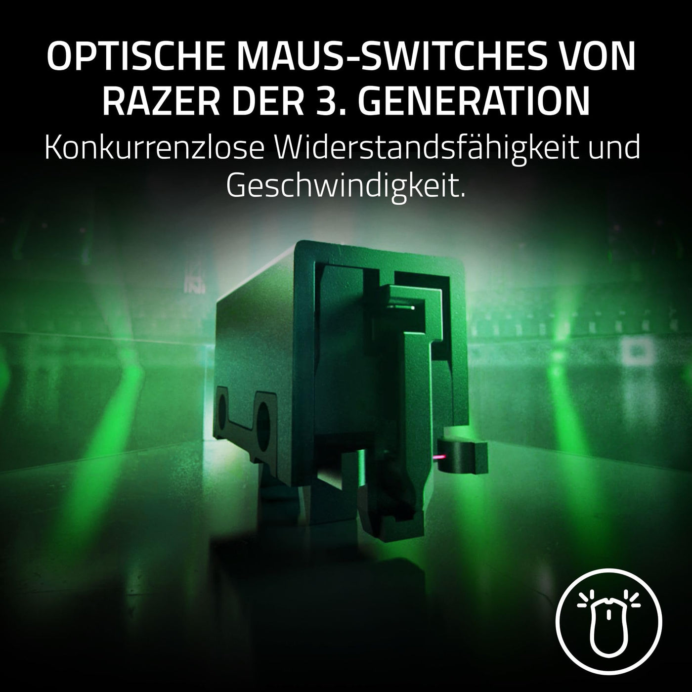 Razer Viper V3 Pro - Ultraleichte kabellose Esports Gaming-Maus (8k Hz HyperPolling, 54g leichtes Design, Focus Pro Sensor 35K DPI, HyperSpeed Wireless, 95 Stunden Akkulaufzeit) Schwarz