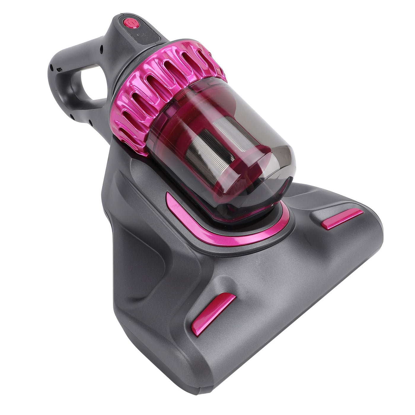 Hyuduo Matratzenstaubsauger, Kabelloser 3-in-1-Hand-Bettkissen-Sofa-Reiniger, Grau, mit LCD-Display und HEPA-Filter, für die Reinigung von Betten, Matratzen, Kissen, Sofas und Autos