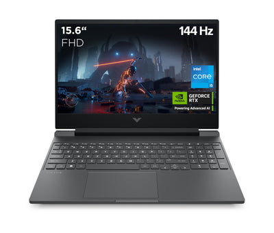 HP Victus Gaming Laptop | 15.6" FHD-Display | Intel Core i5-13420H | 16GB DDR4 RAM | 512 MB SSD | NVIDIA GeForce RTX 3050 | Windows 11 Home | QWERTZ-Tastatur | Mica Silver