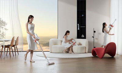 Xiaomi G9 Plus Staubsauger kabellos, 2-in-1 Akkustaubsauger, bis zu 60 min Laufzeit, 600ml Vacuum Cleaner für Tierhaare, Teppich, Polster und Hartboden