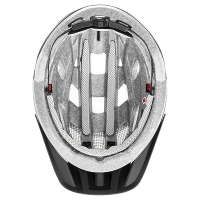 uvex i-vo cc - leichter Allround-Helm für Damen und Herren - individuelle Größenanpassung - erweiterbar mit LED-Licht - black matt - 56-60 cm