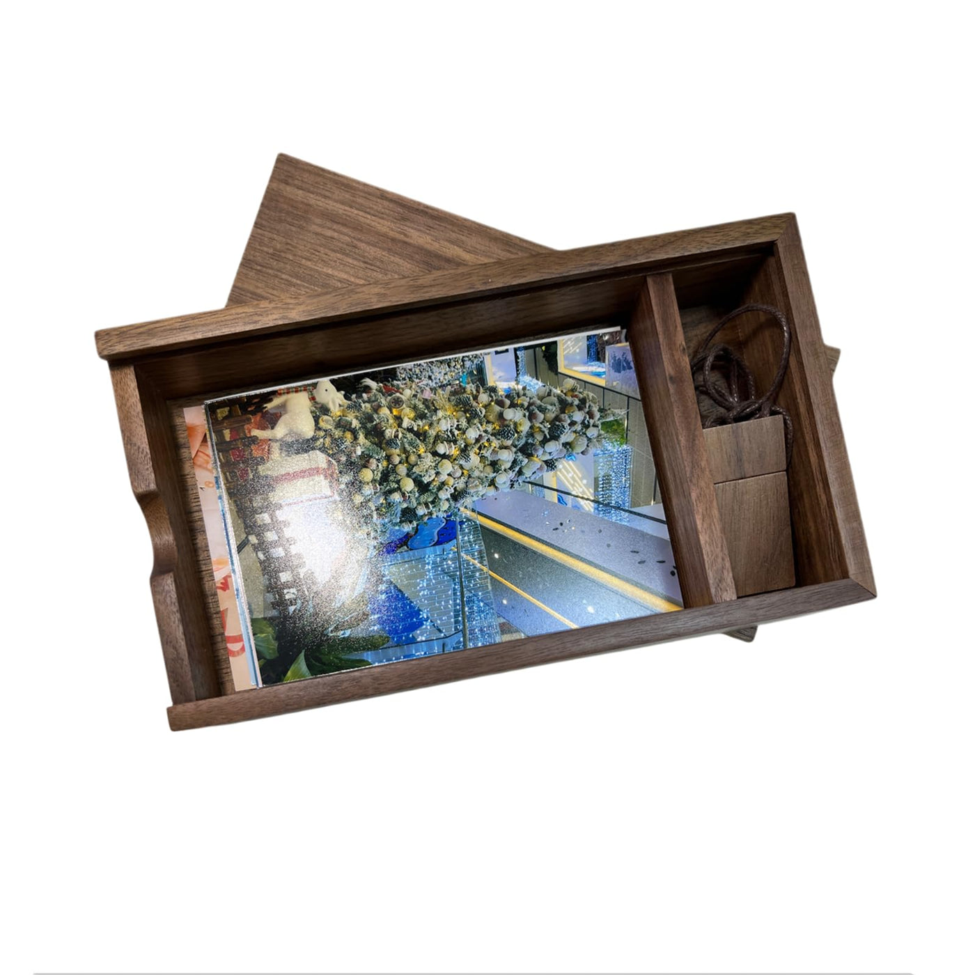 UFARID USB3.0 Flash-Laufwerk Pendrive Memory Stick USB Stick Speicherstick Data Datenspeicher Mit Holz Fotoalbum Fotobox Hochzeitsgeschenke (16GB)