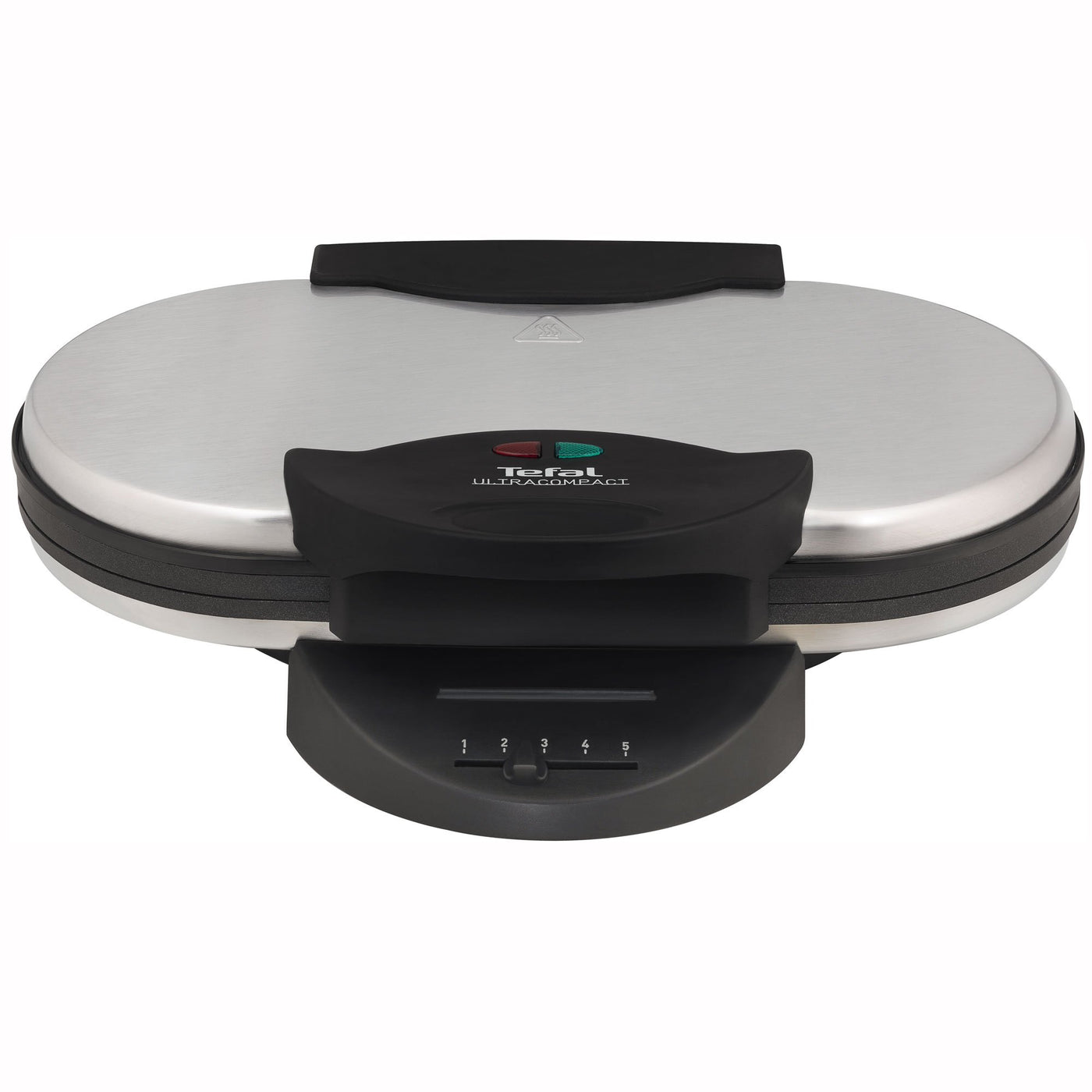 Tefal Doppel-Herzwaffeleisen WM311D, Stufenloser Temperaturregler für Bräunung nach Wunsch, Antihaftbeschichtete Platten, Teigauffang-Vorrichtung, 1200W,‎ 37 x 11.4 x 28.5 cm