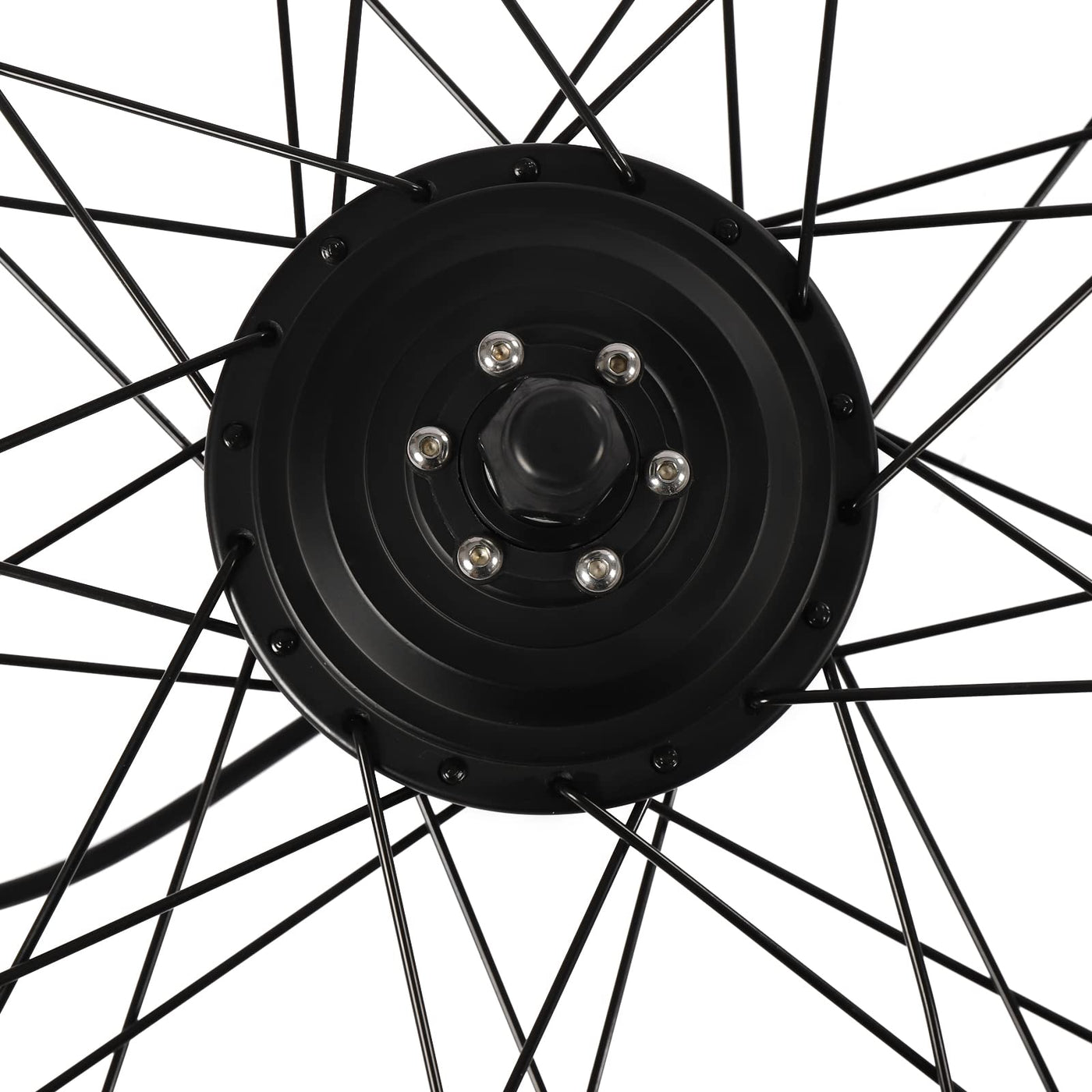 YISSALE LCD Vorderrad E Bike Umbausatz E-Bike Vorderrad Umbausatz Kit Elektrofahrrad Ebike Motor Kit 700C 36V 250W