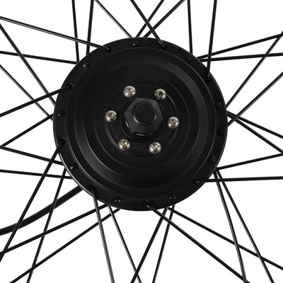 YISSALE LCD Vorderrad E Bike Umbausatz E-Bike Vorderrad Umbausatz Kit Elektrofahrrad Ebike Motor Kit 700C 36V 250W
