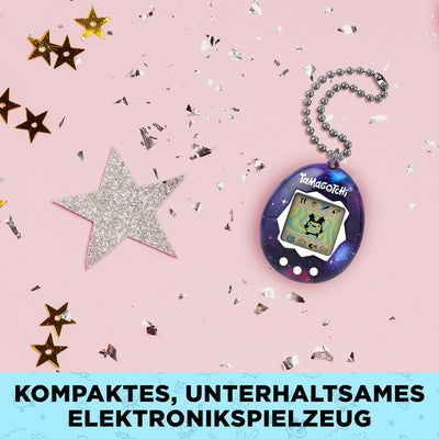 Bandai - Tamagotchi - Tamagotchi Original - Galaxy - Elektronisches virtuelles Tier mit Farbdisplay, 3 Tasten und Spielen - Interaktives Tier auf Deutsch - Kinderspielzeug ab 8 Jahren - 42933