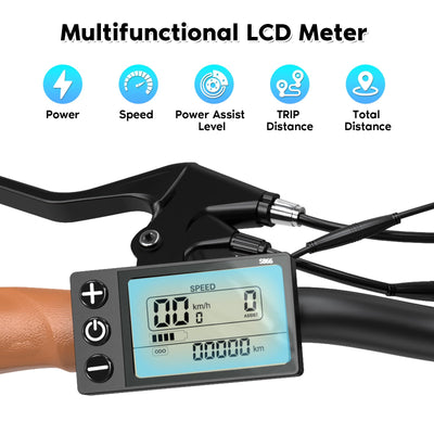 ELEKGO 28 Zoll E-Bike Elektrofahrrad, 7-Gang-Getriebe, 36V Abnehmbarer Akku, City Bike mit Geschwindikeit bis 25km/h，LCD-Display，Ausgestattet mit stoßdämpfenden Gabeln (White)