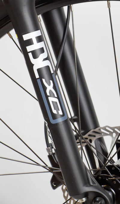 HEAD Troy II Mountainbike, Schwarz matt/rot, 46 cm