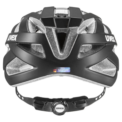 uvex i-vo cc - leichter Allround-Helm für Damen und Herren - individuelle Größenanpassung - erweiterbar mit LED-Licht - black matt - 56-60 cm